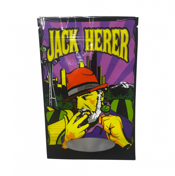 Jack Herer Mylar Bags Jetfuel 3.5g / 8th