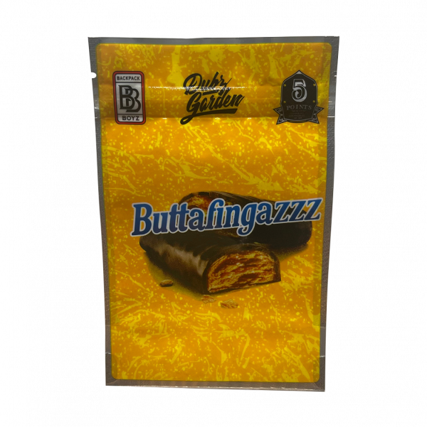 Buttafingazzz Mylar Bags Backpack Boyz 3.5g | 1/8th