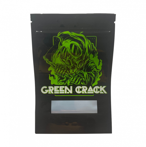 Green Crack Mylar Bags