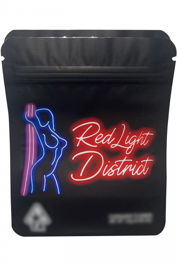 Red Light District Mylar Bags Cannamsterdam