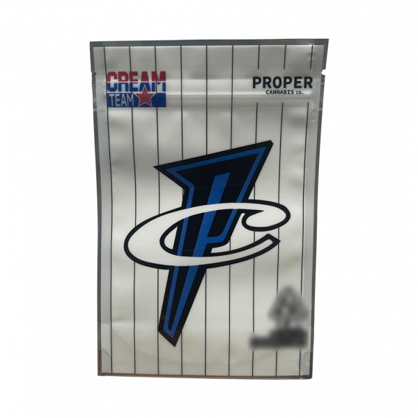 The One Mylar Bags Cream Team x Proper 3.5g / 8th