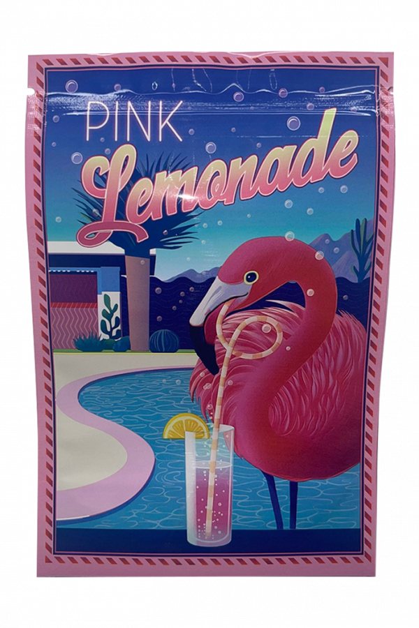 Pink Lemonade Mylar Bags 3.5g / 8th