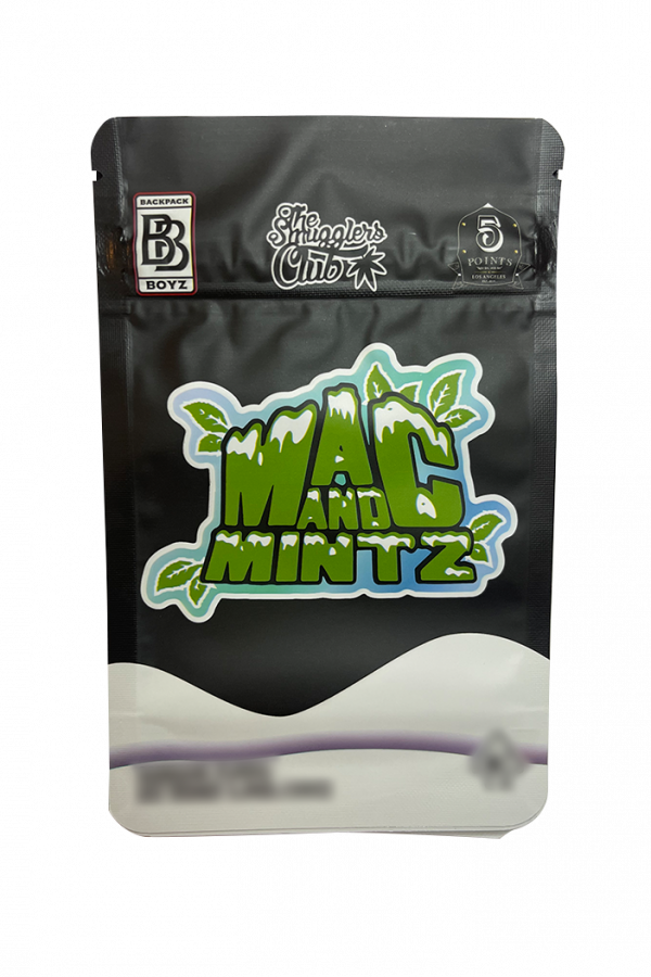 Mac and Mintz Mylar Bags Backpack Boyz 3.5g / 8th